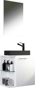 XXXLutz HOSŤOVSKÁ KÚPEĽŇA, biela, 52 cm MID.YOU - Online Only kúpeľne - 000657037603