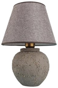 Stolná lampa RAMZES 1xE27/40W/230V hnedá