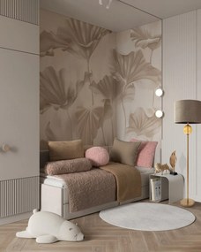 PREHOZ NA POSTEĽ LEN4 200X220 CM HNEDÝ