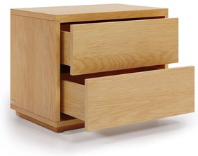 Nočný stolík v prírodnej farbe Abilen – Kave Home