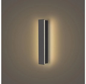 Brilagi - LED vonkajšie nástenné svietidlo LINEAR LED/8W/230V 3000K IP65 antracit