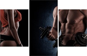 Obraz - Fitness (90x60 cm)