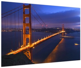 Obraz - Golden Gate Bridge (90x60 cm)