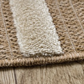 Dywany Łuszczów, Kusový koberec Spark 0686A beige/cream, 140x190, béžová, chodba / predsieň