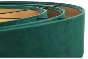 Luster na lanku TRINITI 1xE27/60W/230V zelená/zlatá