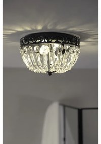 Markslöjd 108598 - Stropné svietidlo ETIENNE 2xE14/40W/230V čierna