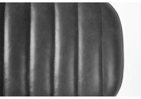 Čierna jedálenská stolička Jake Worn – White Label