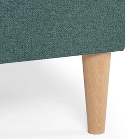 Rozkládací rohová sedací souprava DORIS Zelená