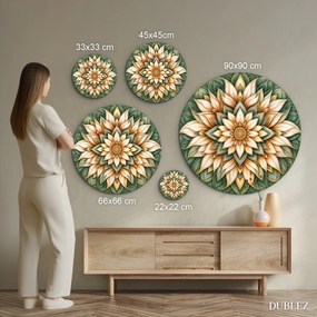 DUBLEZ | Kvetinová mandala - Srdce džungle