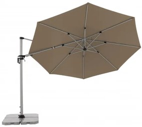 Doppler ACTIVE 370 cm - bočný záhradný slnečník s bočnou tyčou - 2. akosť (S258)