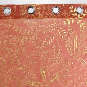 Oranžová voálová záclona 140x280 cm Belflor – douceur d'intérieur
