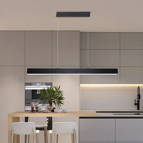 Brilagi - LED Stmievateľný luster SLEEKLINE SMART LED/40W/230V Wi-Fi Tuya čierna+DO