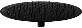 Mexen sprchová nerezová hlavica Round 25 cm, čierna, 79225-70
