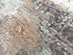 DC Koberec Exclusive 167 tmavá vizion zlatá Rozmer: 140×190 cm