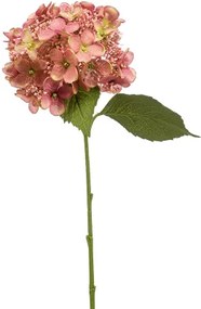 Umelý kvet hydrangea hortenzia ružová 50 cm