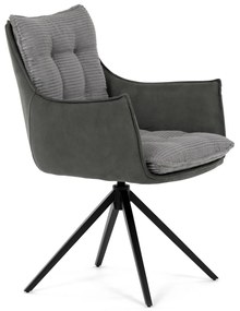 Sada jedálenských stoličiek s vratným mechanizmomDCH-D1345 GREY2, 2 ks