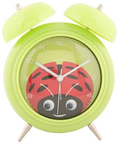 Detský budík ø 15 cm Peekaboo Ladybug – Karlsson