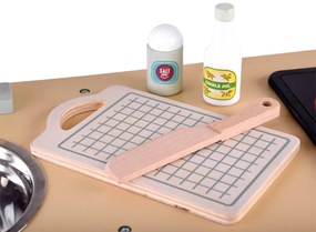 Jokomisiada Veľká drevená kuchynka pre deti, príborník ZA4126