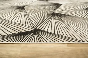 Koberec Studio E840A Geometria čierny / krémový