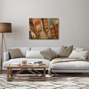 Sklenený obraz - Big Ben, Londýn (70x50 cm)