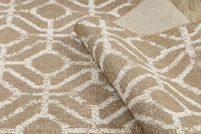Koberec SIZAL FLAT 48957265 geometrický ROMBY naturálny / béžový