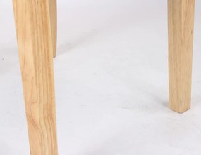 Jedálenská stolička s prešitím Kiki, svetlo šedá látka