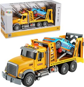 LEAN Toys Odťahovka – cestná pomoc, auto 2 v 1, nastaviteľná, svetlá, zvuky