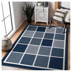 Kusový koberec Erbos modrý 80x150cm