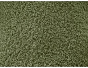 Zelená podnožka z textílie buklé Hippolyte – Bobochic Paris