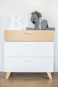 Bellamy Biela detská komoda Hoppa