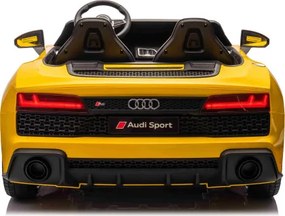 Elektrické autíčko Audi Spyder R8 LIFT žlté