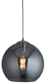 Searchlight - Luster na lanku BALL 1xE27/60W/230V čierna