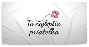 Sablio Uterák Tá najlepšia priateľka - 30x50 cm