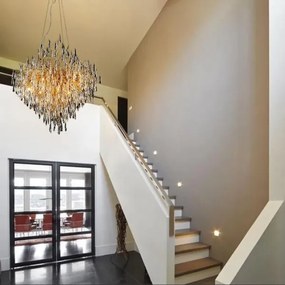 Krištáľový luster na lanku 12xG9/40W/230V zlatá