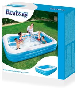 BESTWAY DETSKÝ NAFUKOVACÍ BAZÉN BESTWAY 305 x 183 x 56 cm - 54009