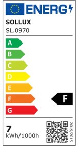 LED žiarovka E14 3000k 7,5w 620lm