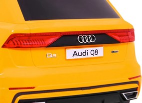 Ramiz Audi Q8 Lift, detské SUV na batérie Žltá + diaľkové ovládanie