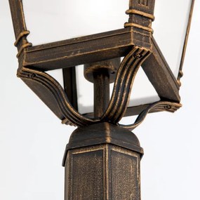 Orion - Vonkajšia lampa AIKO 1xE27/60W/230V 240 cm IP23 bronz/patina