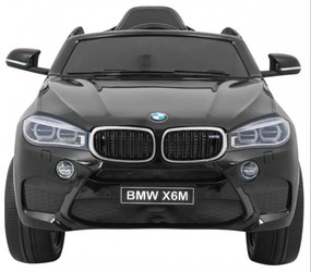 Elektrické autíčko BMW X6 M lakované - čierne