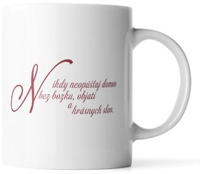 Sablio Hrnček Neopúšťaj domov - 890 ml - XXL