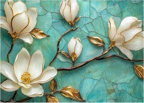 Obraz - 3D magnólia (70x50 cm)