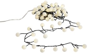 Vianočné svetelná reťaz zelená so 70 bielymi LED diódami 3,5 m IP20 - Dasher