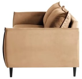 Hnedá zamatová pohovka 203 cm Juli – Ropez