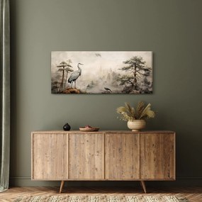Obraz - Kreslená krajina (120x50 cm)
