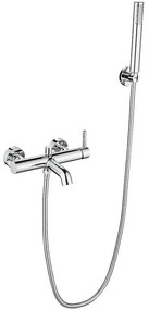 Batéria vaňová Ilma s vaňovou súpravou chróm