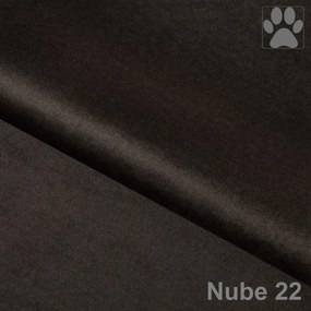 Relaxačné kreslo - leňoška NANA, hnědá (Nube 22)