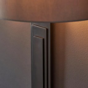 Endon 95271 - Nástenné svietidlo CARLTON 1xE27/10W/230V bronzová