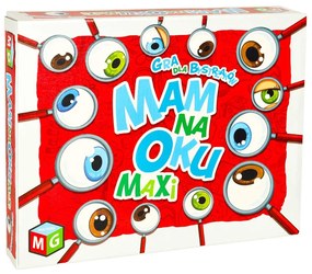 KIK KX3651 Vzdělávací hra pro děti Mám oči na Maxi 3+ MULTIGRA AKCE
