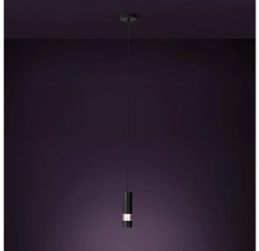 Eglo 39705 - LED Luster na lanku BERNABETA 1xGU10/4,6W/230V čierna