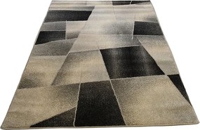 Moderný koberec Rio 509 v béžovo-sivej kombinácii fariem Rozmer: 80x150 cm